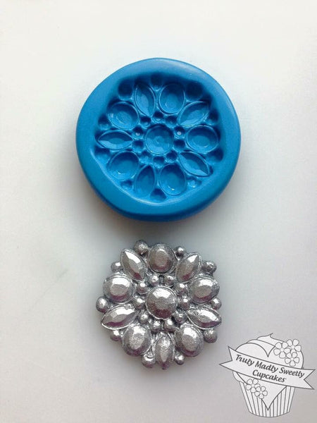 Crystal Couture Brooch Mould